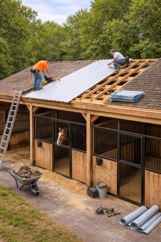 Metal Roof Installation