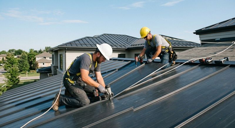 Sheet Roofing Installation