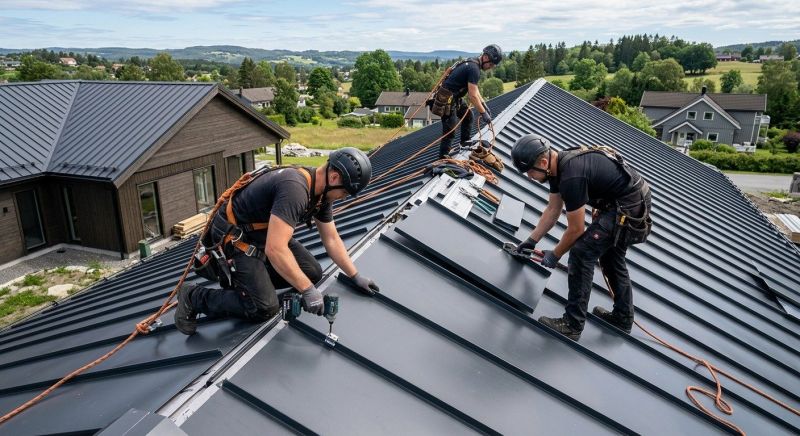 Tin Roof Installation